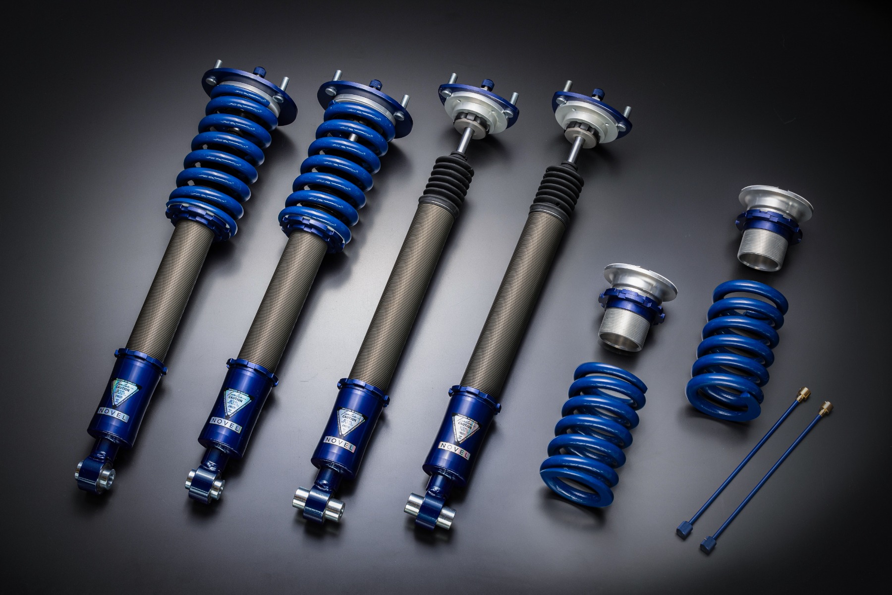 NOVEL Racing Japan x Endless Zeal racing coilovers for the Lexus RC F
