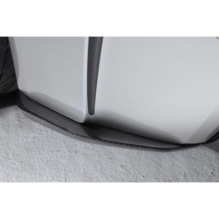 TOMS Racing Japan Carbon Fiber Rear Bumper Side Fins for Lexus RC