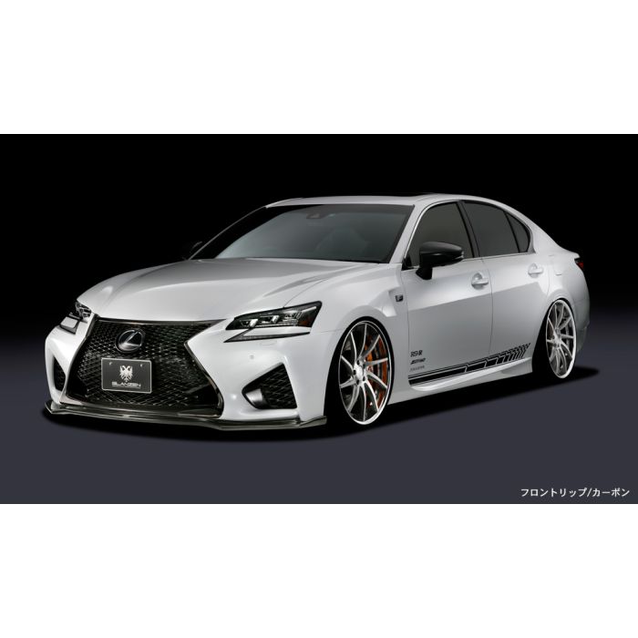 SilkBlaze GLANZENフロントリップスポイラー　LEXUS GSF Silk Blaze Glanzen Japan Carbon Fiber Front Lip for Lexus GS F