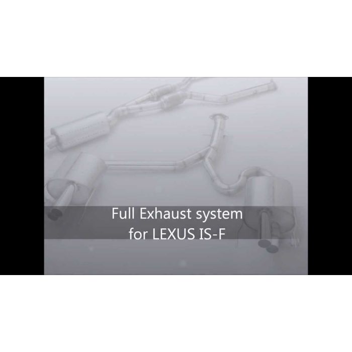 NOVEL Racing Japan Full Headerback Exhaust System for Lexus IS F