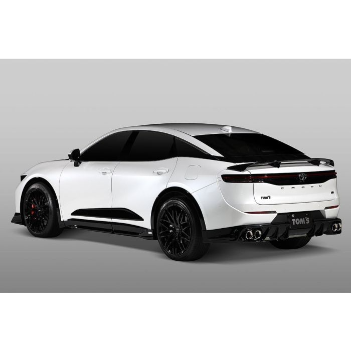 crown様 TOM'S Racing Black Rear Trunk Spoiler Wing for Toyota Crown 2023+