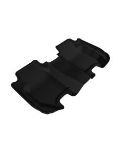 3D MAXpider 2015-2020 Honda Fit Kagu 2nd Row Floormats - Black - L1HD05521509
