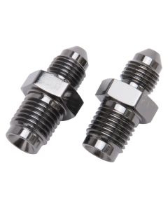 Russell Performance -3 AN SAE Adapter Fitting (2 pcs.) (Black) - 641323