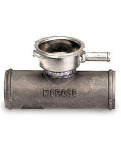 Moroso Radiator Hose Filler - 1-1/2in Hose to 1-1/2in Hose - Cast Aluminum - 63730