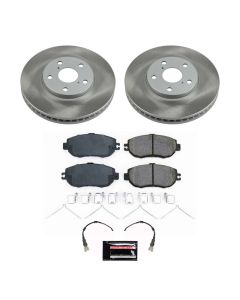 Power Stop 93-94 Lexus LS400 Front Semi-Coated Rotor Kit - SC1075