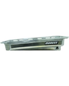 Moroso AJPE TFX 96/TFX 2000/TFX 2002 Funny Car Dry Sump 4-3/8in-6-3/8in Aluminum Oil Pan - 20054