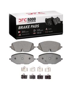 DFC 22-23 Audi A3 (Mexico) Front 5000 Advanced Low Metallic Brake Pads and Hardware Kit - 1551-2522-01