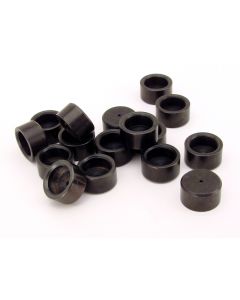 COMP Cams Valve Lash Caps 5/16in Steel Black Finish Universal Fit - 620-16
