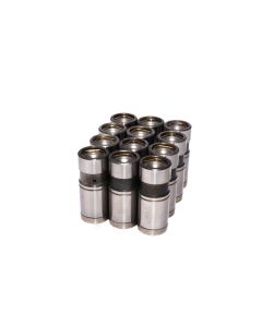 COMP Cams Hydraulic Roller Lifters for Oldsmobile V8 Engines 1964-1986, Steel Construction, Black Finish, Standard Size - 852-12
