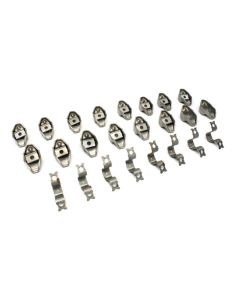 COMP Cams Hi-Energy Aluminum Rocker Arms for Oldsmobile V8 Engines 1964-1986, 1.6 Ratio, Black Anodized Finish, Shaft Mount - 1242-16