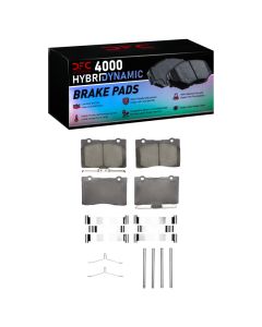 DFC 05-12 Acura RL Front 4000 HybriDynamic Brake Pads and Hardware Kit - 4000-1091-01