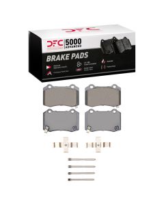 DFC 10-16 Hyundai Genesis Coupe Rear 5000 Advanced Ceramic Brake Pads and Hardware Kit - 1552-1053-02