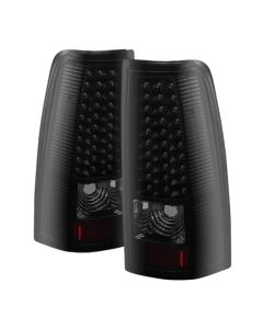 xTune Chevy Silverado 1500/2500/3500 03-06 LED Tail Lights Black Smoke ALT-ON-CS03-LED-BSM - 5081124