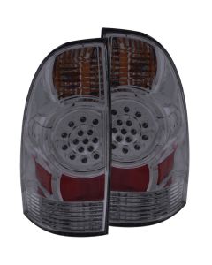 ANZO 2005-2015 Toyota Tacoma LED Taillights Smoke - 311179