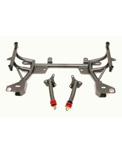 BMR 93-02 F-Body K-Member w/ Turbo SBC/BBC Motor Mounts and STD. Rack Mounts - Black Hammertone - KM015H
