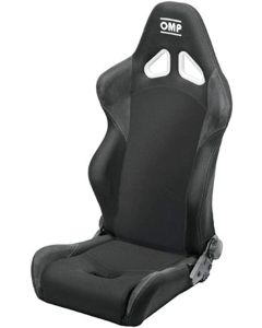 OMP Classic Tubular Classic Seat, Black- OMP-HA0-0737-B01-071