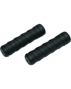 Classic Black Wrap Grips for 1in Handlebars - Kuryakyn