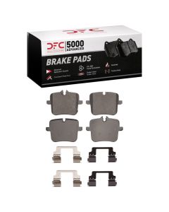 DFC 17-25 BMW M850i xDrive Rear 5000 Advanced Low Metallic Brake Pads and Hardware Kit - 1551-2059-01