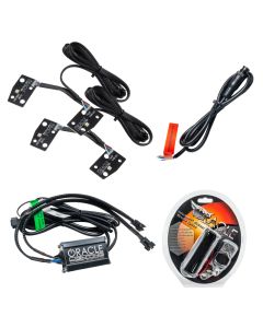 Oracle 2021 Ford Bronco DRL Upgrade w/ Halo Kit - ColorSHIFT w/ RF Controller - 1468-330