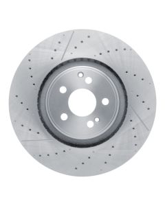 DFC 21-25 Mercedes-Benz GLE53 AMG Rear Drilled and Slotted Brake Rotor - 630-63194