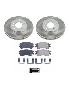 Power Stop 03-05 Mazda 6 Front Semi-Coated Rotor Kit - SC2448