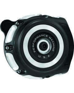 Performance Machine Vintage Air Cleaner  - Contrast Cut - 0206-2130-BM