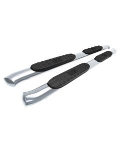 Westin 2022 Toyota Tundra Double Cab PRO TRAXX 4 Oval Nerf Step Bars - Stainless Steel - 21-24220