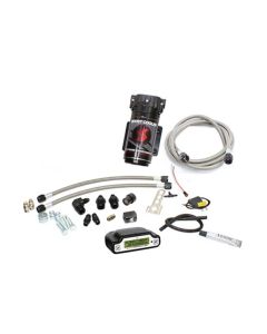 Snow Performance Stg 3 Boost Cooler EFI 2D MAP Prog Water Injection Kit (SS Brded Line/4AN) w/o Tank - SNO-310-BRD-T