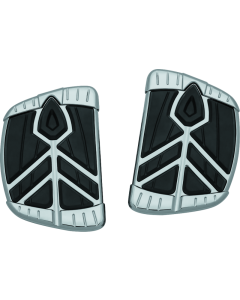 Chrome Kuryakyn Spear Mini Boards - No Adapter Needed