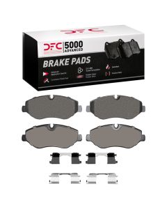 DFC 07-23 Mercedes-Benz Sprinter 2500 Front 5000 Advanced Low Metallic Brake Pads and Hardware Kit - 1552-1316-01
