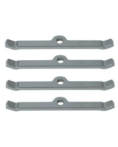 Moroso Chevrolet Small Block Valve Cover Hold Downs - Steel - Chrome Plated - Set of 4 - 68510