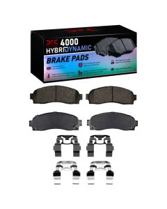 DFC 01-05 Ford Explorer Sport Front 4000 HybriDynamic Brake Pads and Hardware Kit - 4000-0833-02