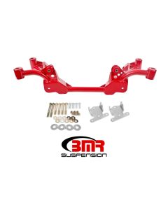 BMR 82-82 3rd Gen F-Body K-Member w/ SBC/BBC Motor Mounts and STD. Rack Mounts - Red - KM007R