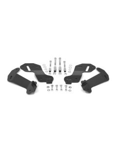 MaxTrac 07-18 Jeep Wrangler JK 2WD/4WD Front Caster Correction Brackets (0-4.5in Lift) - 8897CCB