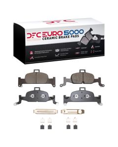 DFC 16-25 Audi A5 Sportback Front Euro 5000 Ceramic Brake Pads and Hardware Kit - 1600-1897-01