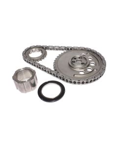COMP Cams LS Series Timing Set Single Row 9-Key Steel Sprocket Right Hand Side for GM LS Engines 1997-2018 - 9672T9