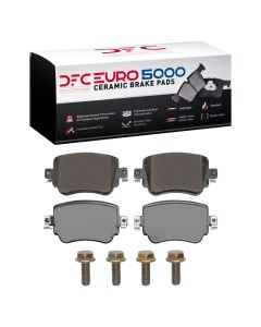 DFC 15-22 Audi Q3 Rear Euro 5000 Ceramic Brake Pads and Hardware Kit - 1600-1779-01
