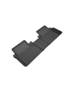 3D MAXpider 2014-2019 BMW I3 Kagu 2nd Row Floormats - Black - L1BM09421509