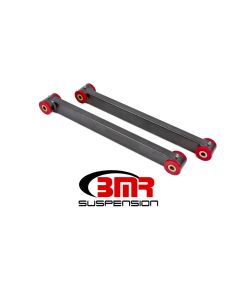 BMR 05-14 S197 Mustang Non-Adj. Boxed Lower Control Arms (Polyurethane) - Black Hammertone - TCA032H