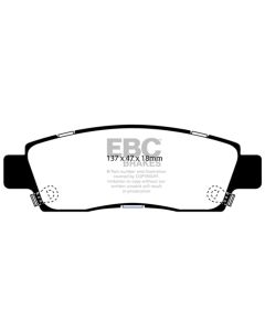 EBC 07+ Buick Enclave 3.6 Greenstuff Rear Brake Pads - DP61672