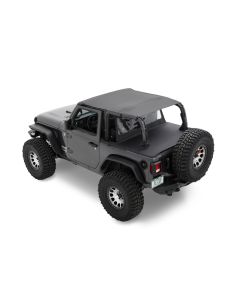 Bestop 18-23 Jeep Wrangler JL 2-Door Header Safari Bikini (Black Diamond) - 52609-35