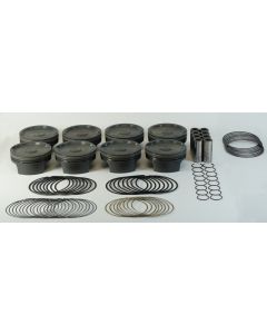 Mahle MS Piston Set GM LS 428ci 4.075in Bore 4.1in Stk 6.125in Rod .927 Pin -8cc 10.8 CR Set of 8 - 930225275