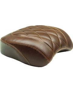 Mustang 18-21 Harley Fat Bob Wide Tripper Passenger Seat - Brown - 83015