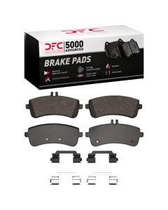 DFC 13-24 Mercedes-Benz AMG GT R Pro Rear 5000 Advanced Low Metallic Brake Pads and Hardware Kit - 1551-1681-01