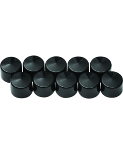 Kuryakyn Kool Kaps Gloss Black 5/16in Allen - 2455