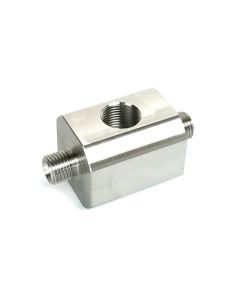 Fleece Performance Dodge 6.7L Cummins Dual Pump Junction Block w/ Rail Sensor Port (3.5mm ID) - FPE-34196