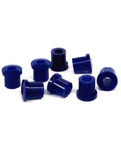 SuperPro 1962 MG MGB Base Rear Leaf Spring Bushing Kit - SPF0014K