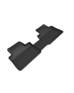 3D MAXpider 19-21 Audi E-Tron Kagu 2nd Row Floormats - Black - L1AD05921509