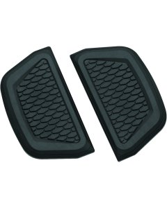 Kuryakyn Hex Passenger Board Inserts - Black 5903