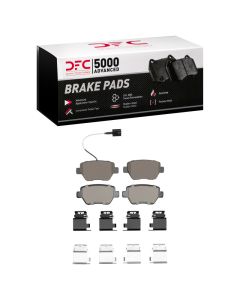DFC 14-16 Maserati Ghibli Rear 5000 Advanced Ceramic Brake Pads and Hardware Kit - 1551-1851-01